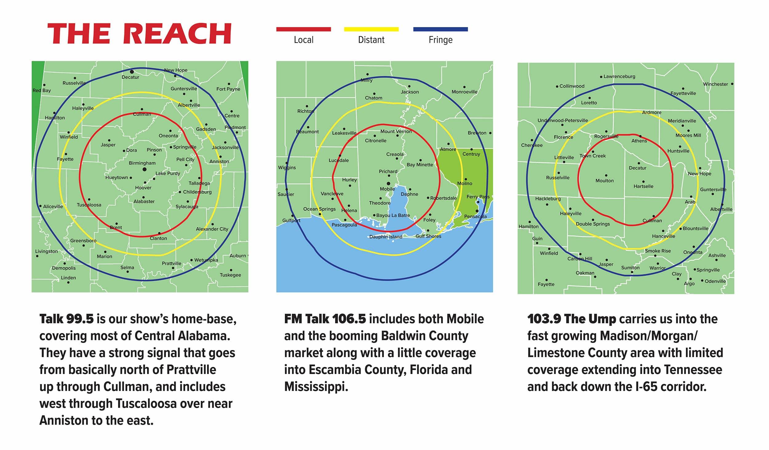 Truitt News Radio Coverage Map