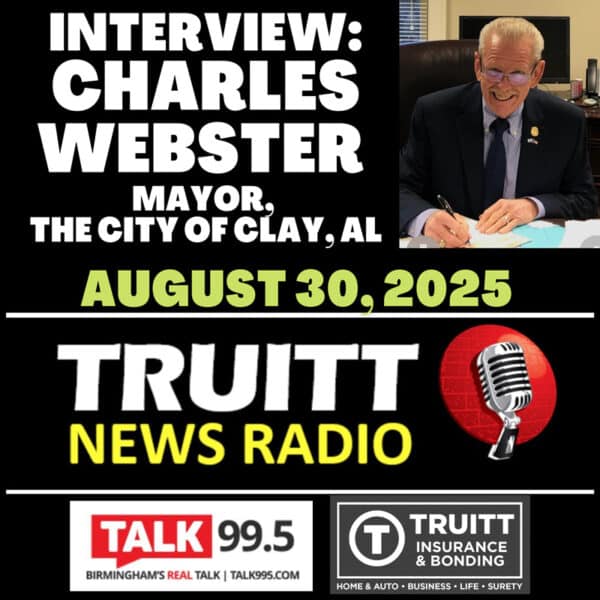 Clay, AL Mayor Charles Webster Interview – 8/30/25