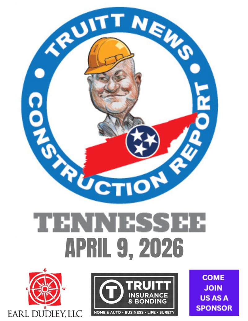TENNESSEE CONSTRUCTION REPORT 4-9-2026