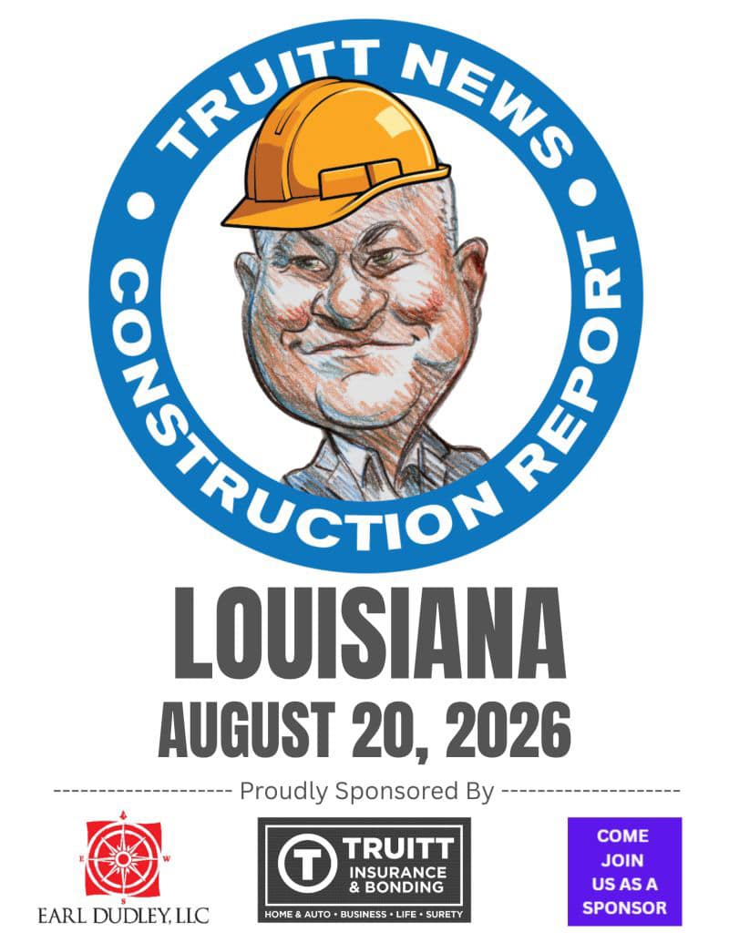 LOUISIANA CONSTRUCTION REPORT 8-20-26