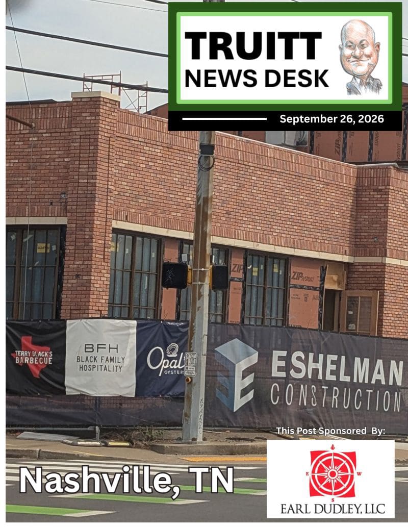 TRUITT NEWS DESK 9-26-26 NASHVILLE, TN